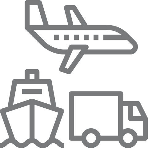 Logistiek knooppunt grijs icon-lelystad-airport-businesspark-blue