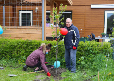 Fruitbomen voor Woonzorg Flevoland